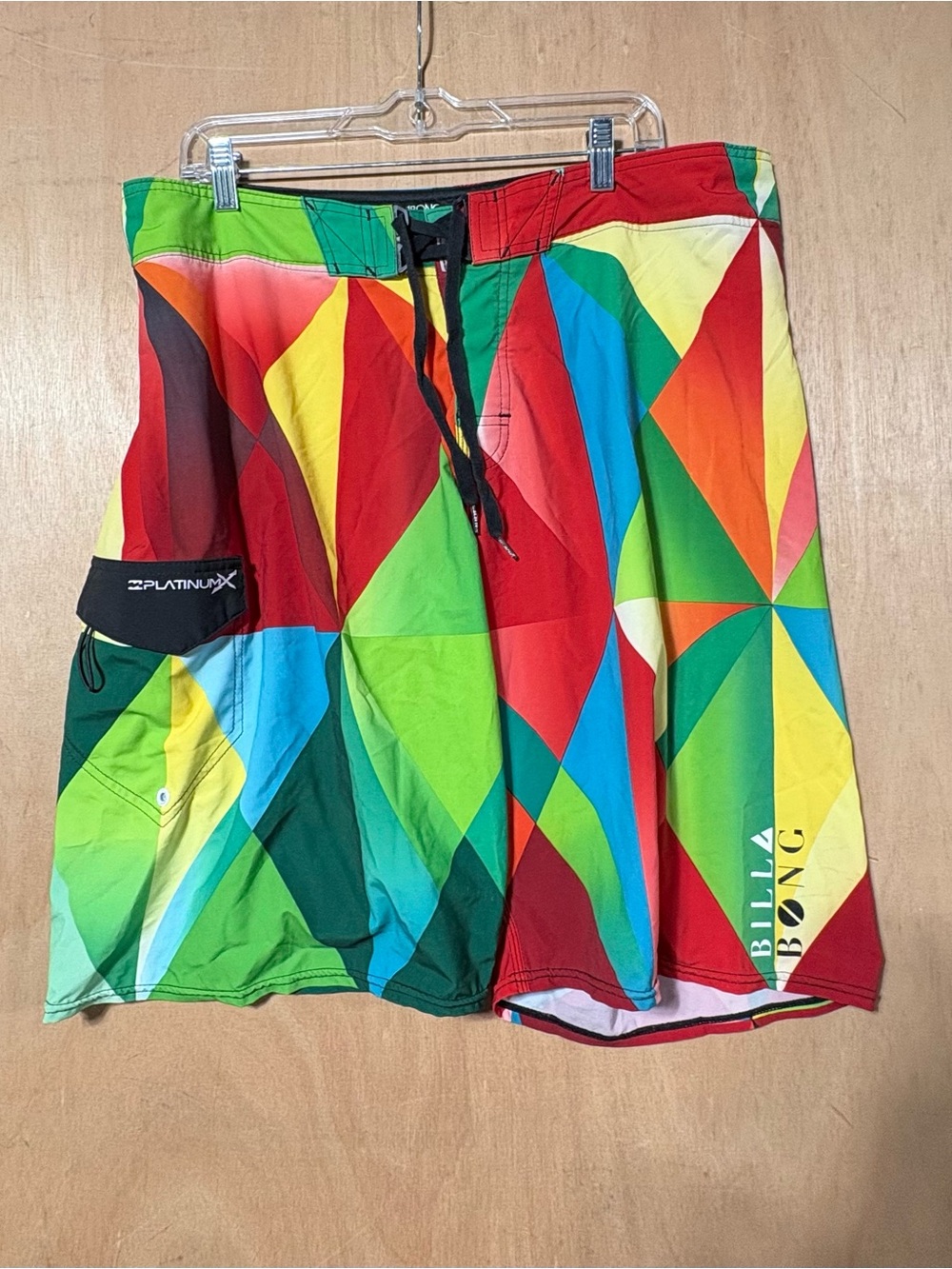 Billabong Men’s Multicolor Geometric Boardshorts